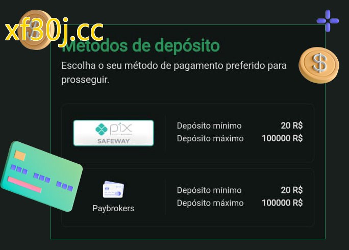 O cassino xf30j.ccbet oferece uma grande variedade de métodos de pagamento
